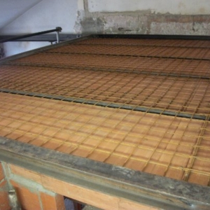 Creazione solaio in acciaio e laterizio